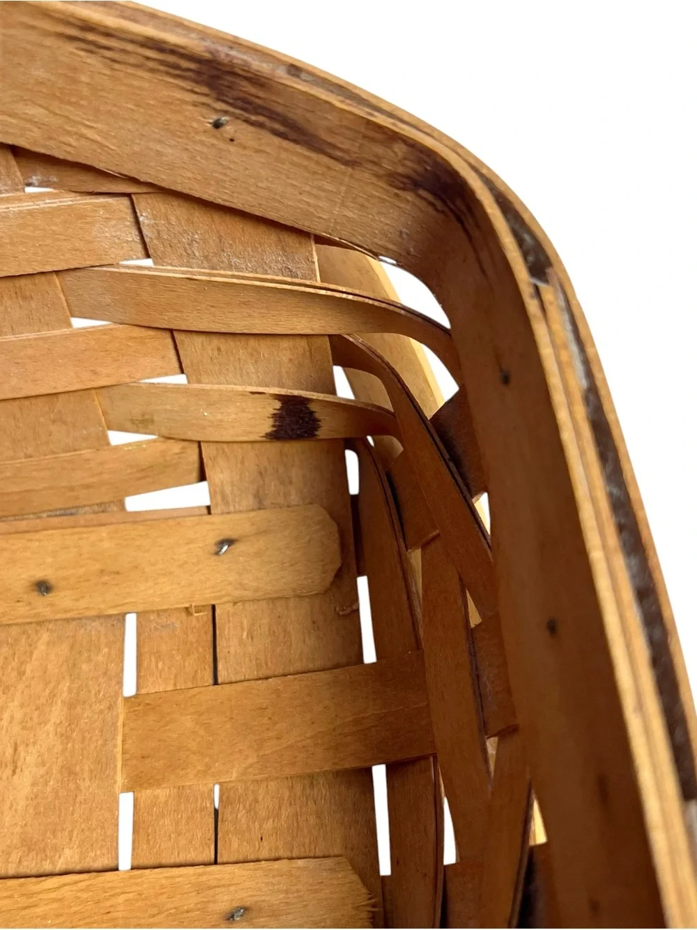 Longaberger Vegetable Basket Swinging Handles 1993
